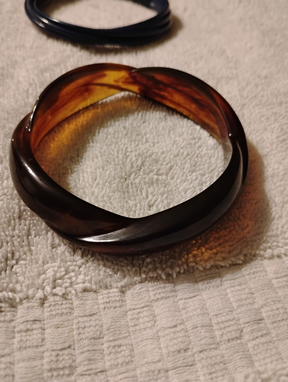 Vintage Bracelets Wood Stretch Beaded Bone Plastic Lot Of 12