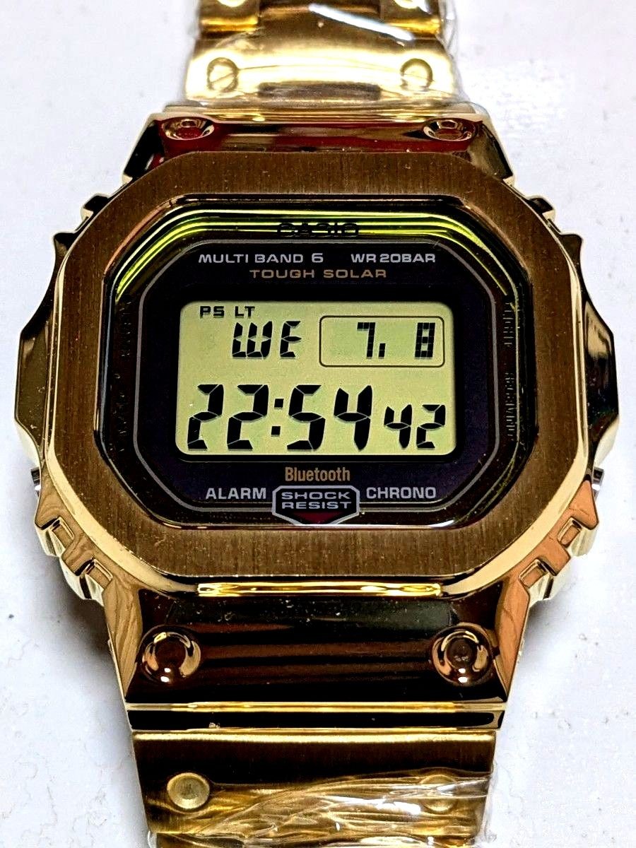 until the 28th of this month item new exterior G SHOCK GW B5600 full metal radio