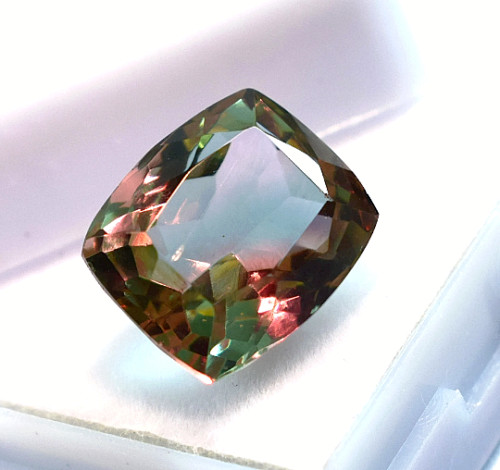 Superb Alexandrite Cushion Shape Color Changing Certified 7.20 Ct Loose Gemstone