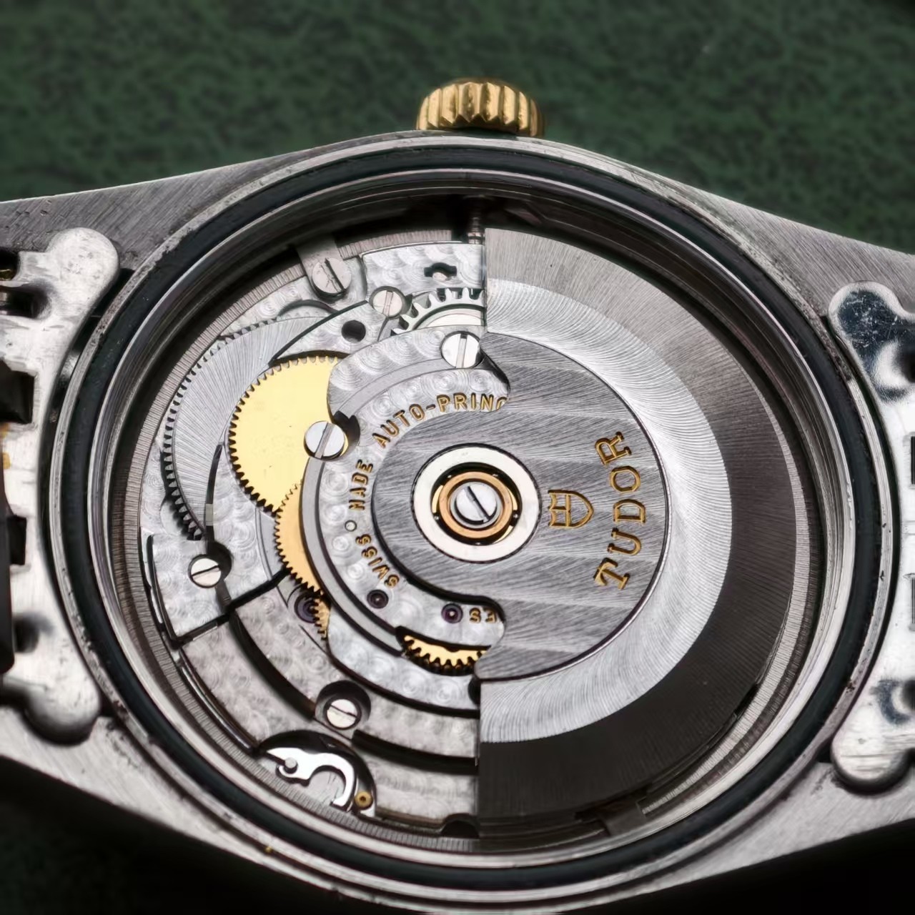 Tudor Linen Champagne Dial Prince Date 74033 Men’s Watch Automatic 34mm