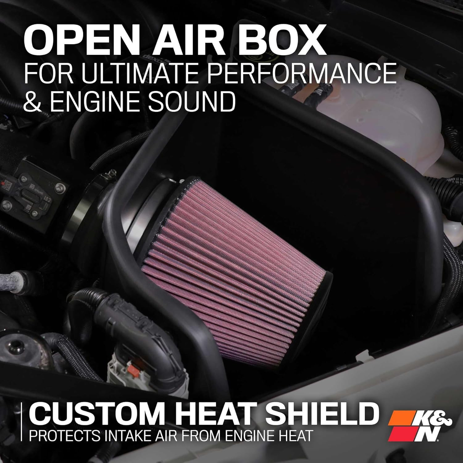 Cold Air Intake System: High-Flow Air Filter, Increase Performance & Acceleratio