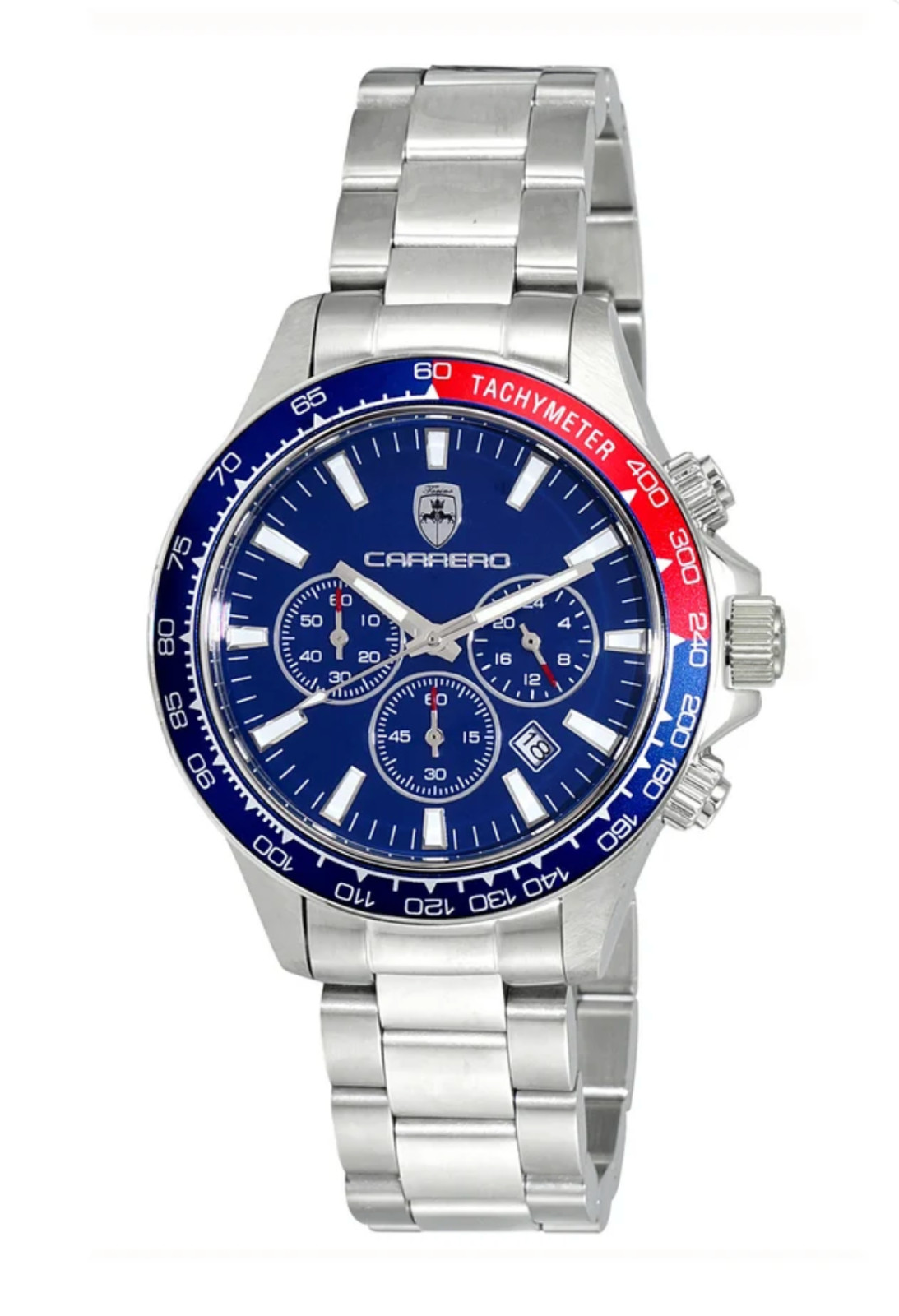 Brand New Beautiful Torino Carrero Men’s Avatar Watch 44mm Red/Blue Chronograph
