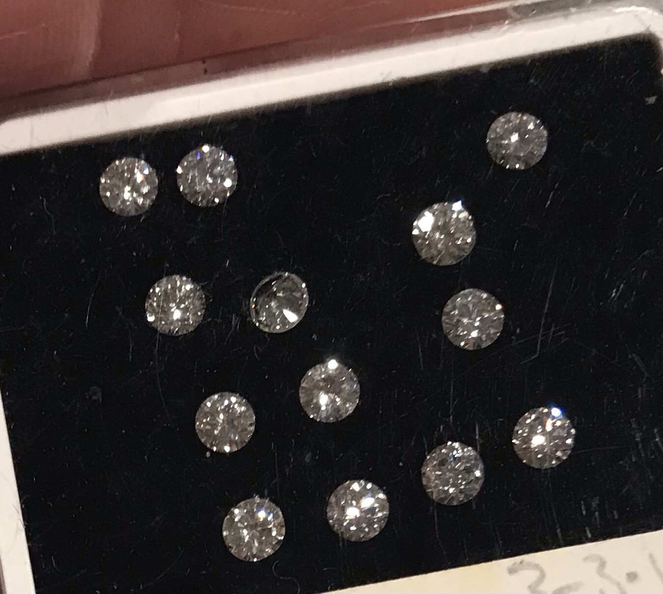 Natural Loose Diamond 0.10 Carat 3mm Diameter F VS