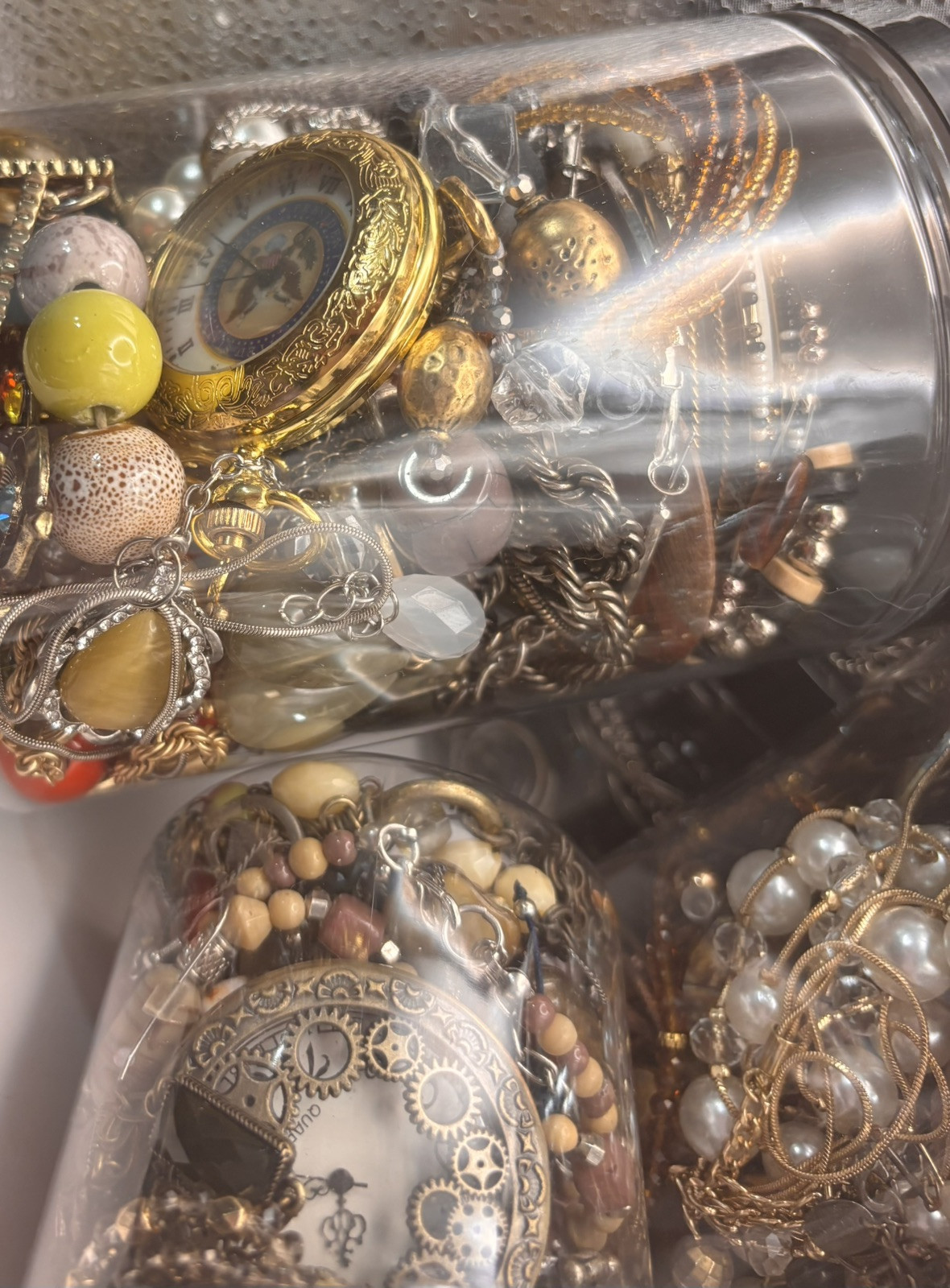 Mystery Jewelry Jar- All Wearable – No Junk Curation Available 4 Sizes