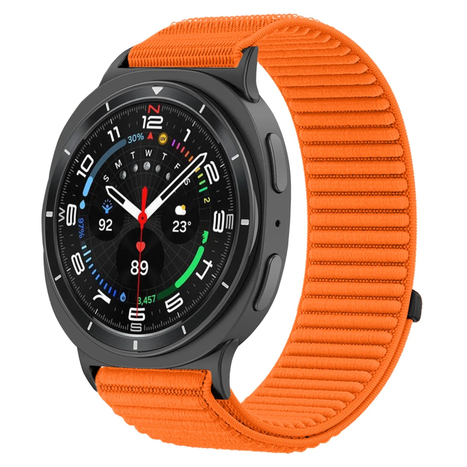 Nylon Watch Band Strap for Samsung Galaxy Watch 8 / 8 Classic 40mm 44mm 46mm