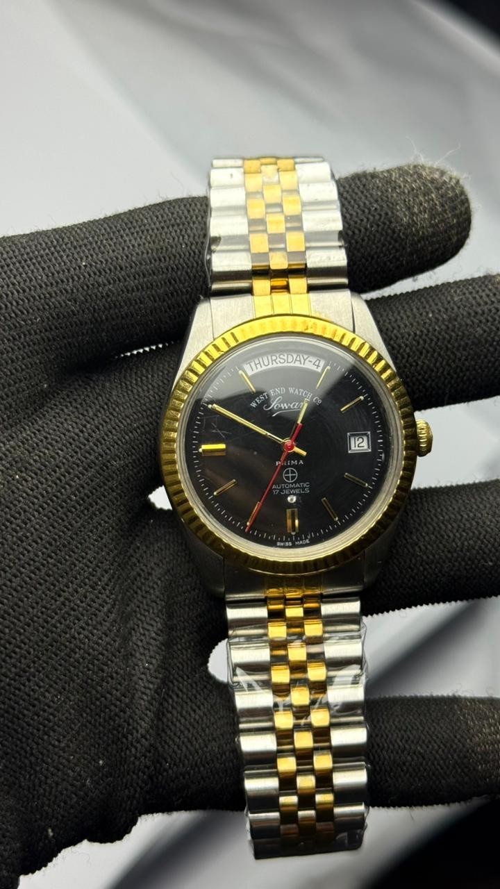 Vintage West End watch CO President Sowar Prima Men’s Watch Automatic Swiss