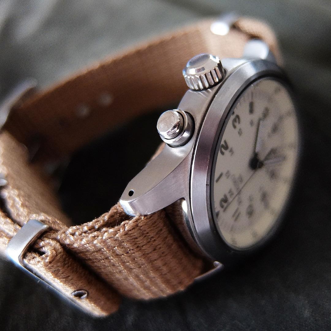 Seiko SUS AGS Military Dial 5M22-6C20 Watch Men’s