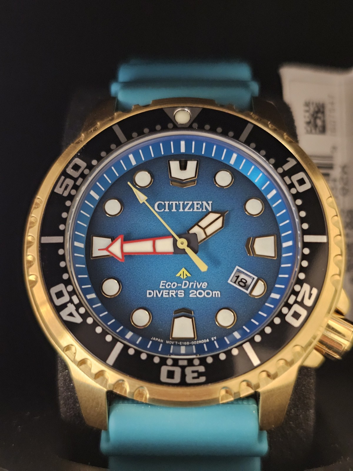 New Citizen Promaster BN0162-02X Eco-Drive Men Diver Watch with Extra Strap