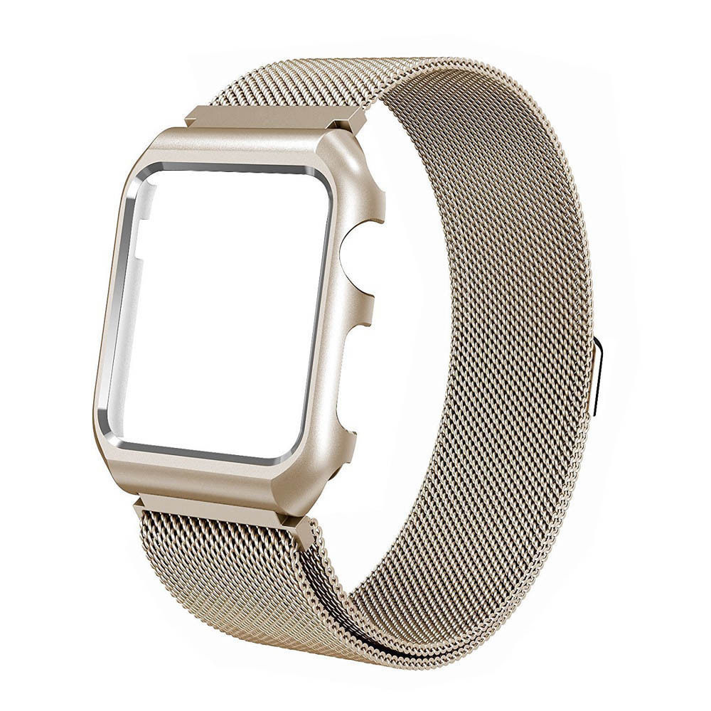 For Apple Watch Series 4 Milanese Stainless Steel Watch Band Strap 40 / 44mm