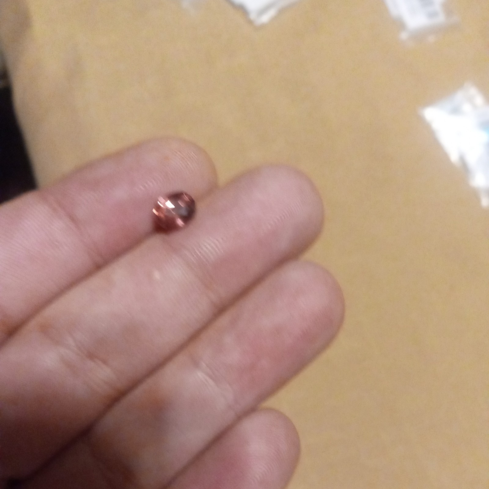1.32 ct natural color change garnet cushion pinkish purple to reddish orange 😍