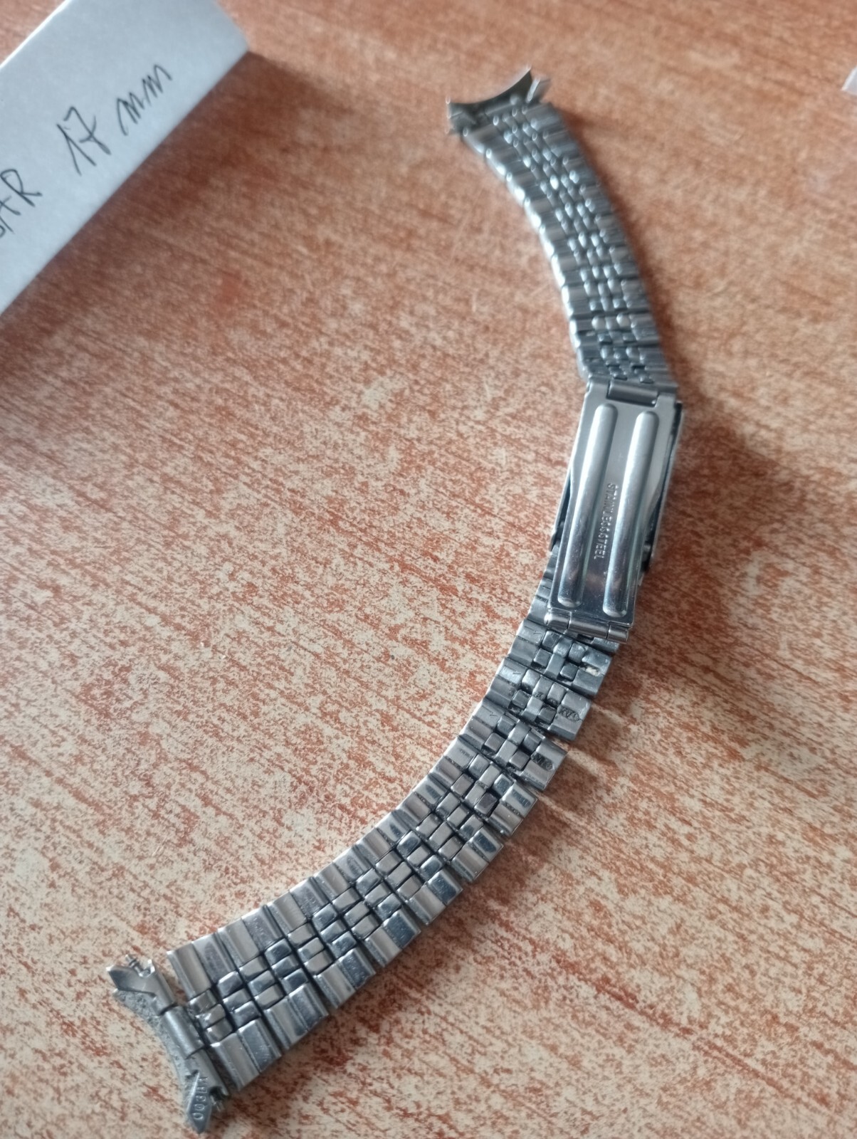 Pulsar (Seiko) vintage steel bracelet 17mm steel strap bracelet 170mm