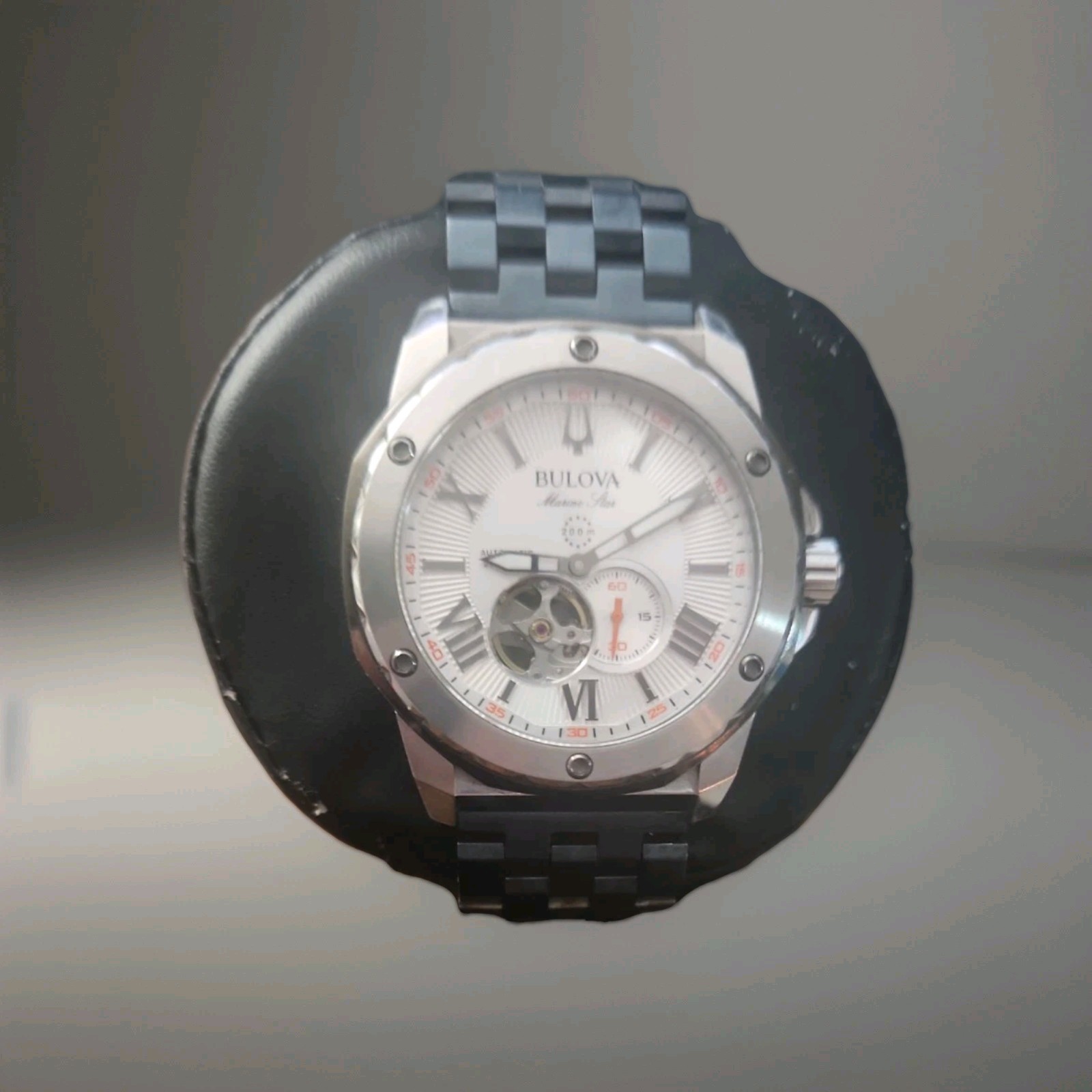 Bulova 98A226 Marine Star Automatic Watch 44 BUNDLE $600 Value