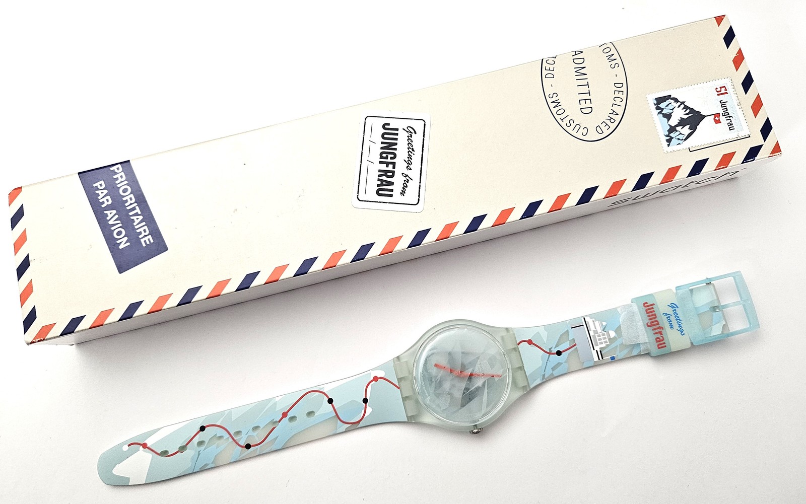 SWATCH SPECIAL 2017 – SUOZ251 – Nachster Halt – Greetings From Jungfrau – New