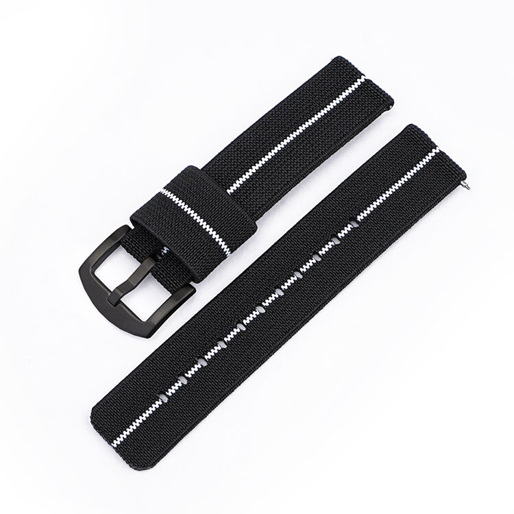 Weave Nylon Strap Fabric Watch Band Generic Wristband 18 20mm 22mm 24mm Bracelet