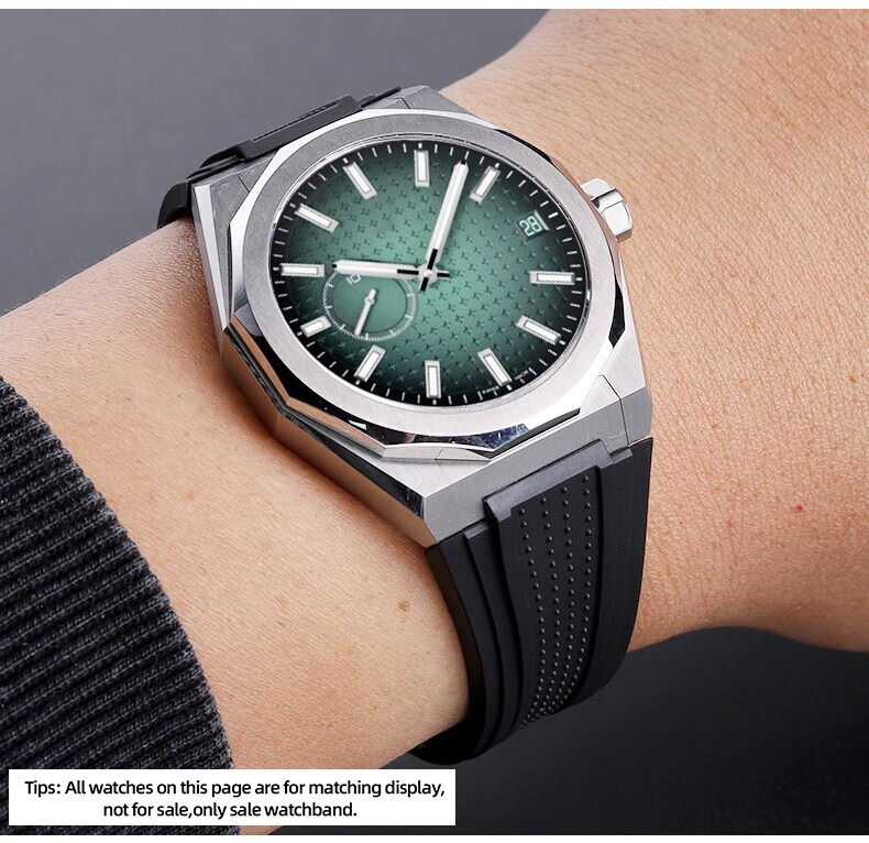 For ZENITH DEFY SKYLINE 06.9300.3620 03.9320.3620 Watchband Waterproof Strap