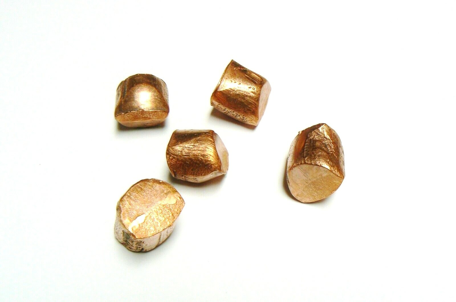 Pure Copper 99.99% Oxygen Free Cu Metal Anodes Slugs Melting Casting Alloy 1 Lb