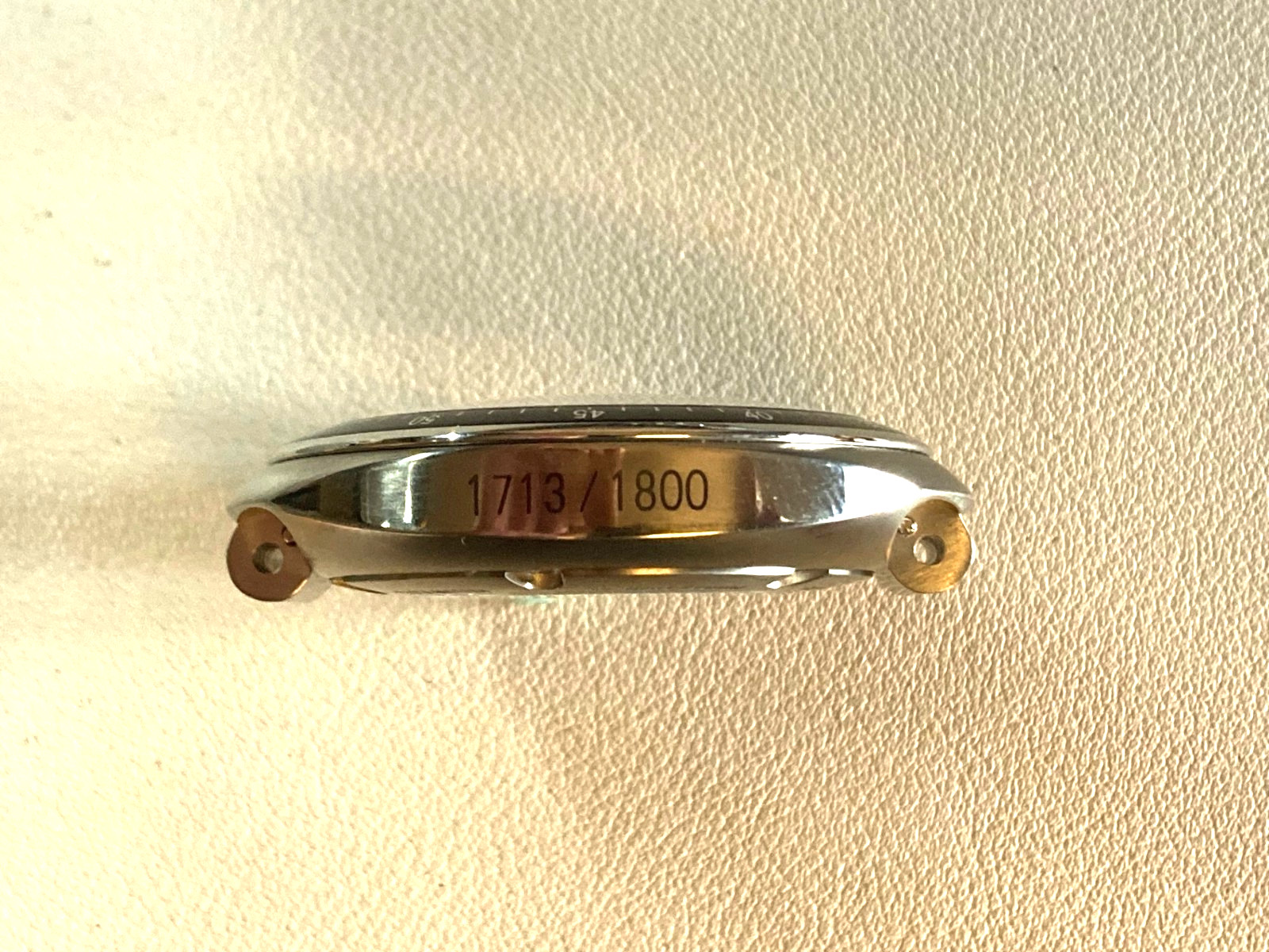 Oris TT3 7589 Titanium Day Date Automatic watch case NOS see description