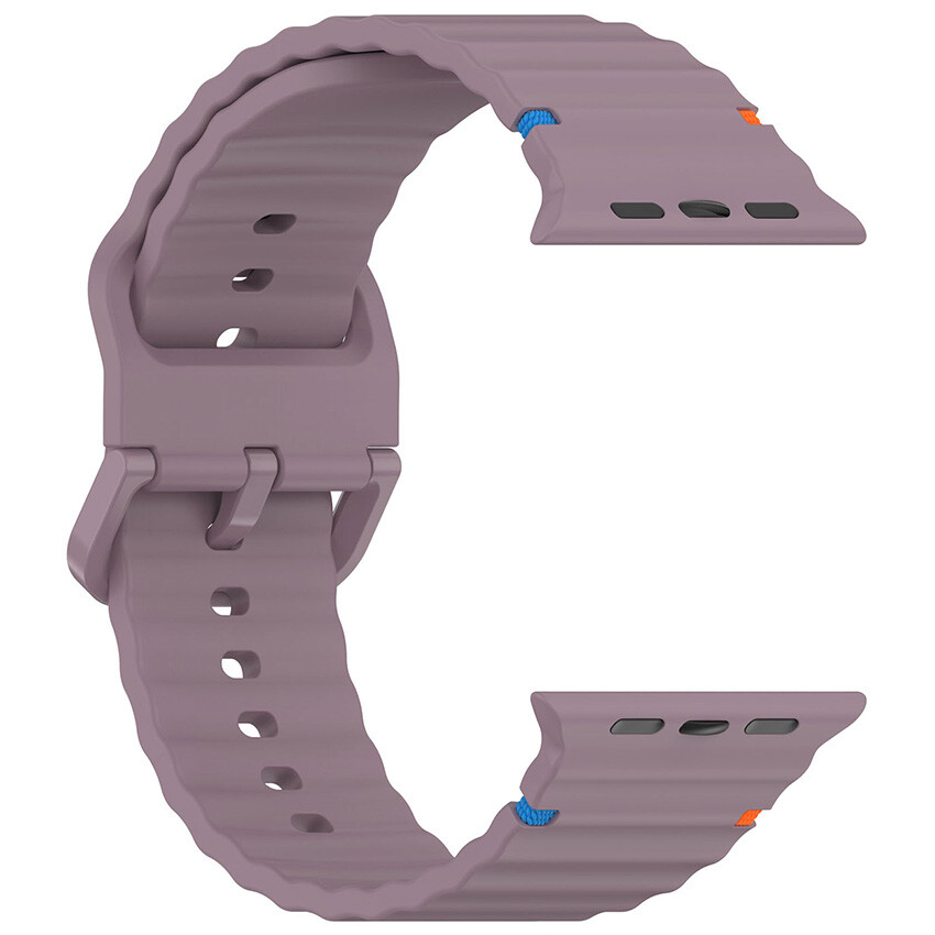 Silicone Watch Strap 42mm 44mm 45mm 49mm For iPhone Watch 1/2/3/4/5/6/7/SE/Ultra