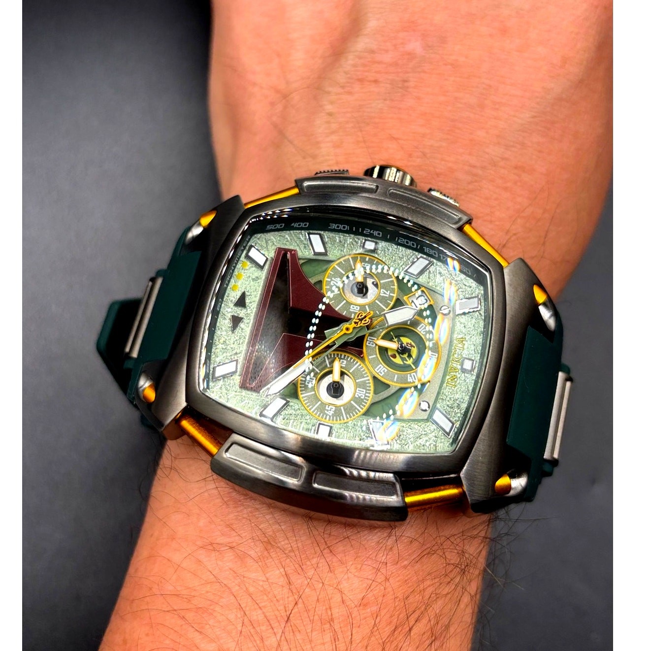 Invicta Star Wars Boba Fett Diablo 37435 LE Chronograph 53mm Watch NIB