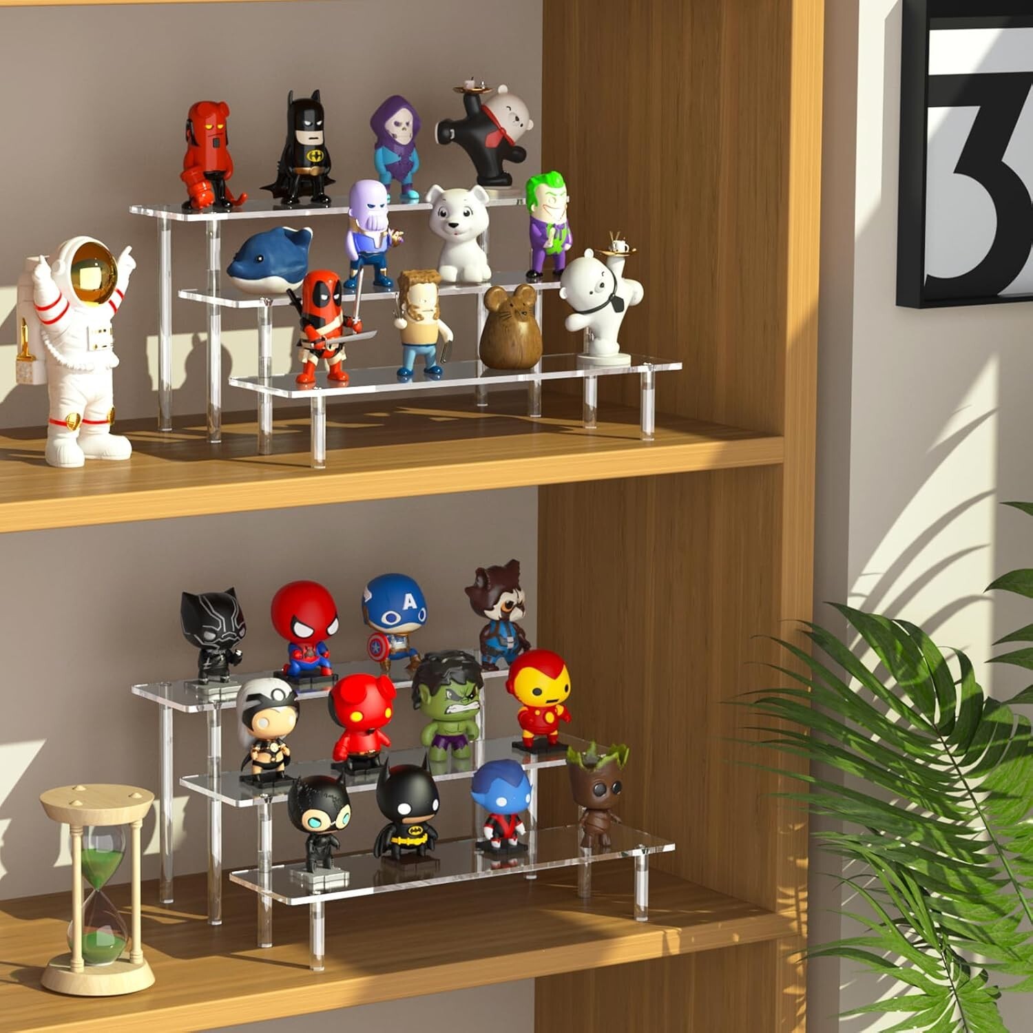 Multilayer Acrylic Display Rack – For Perfume, Cosmetics, Dolls & Nail Polish