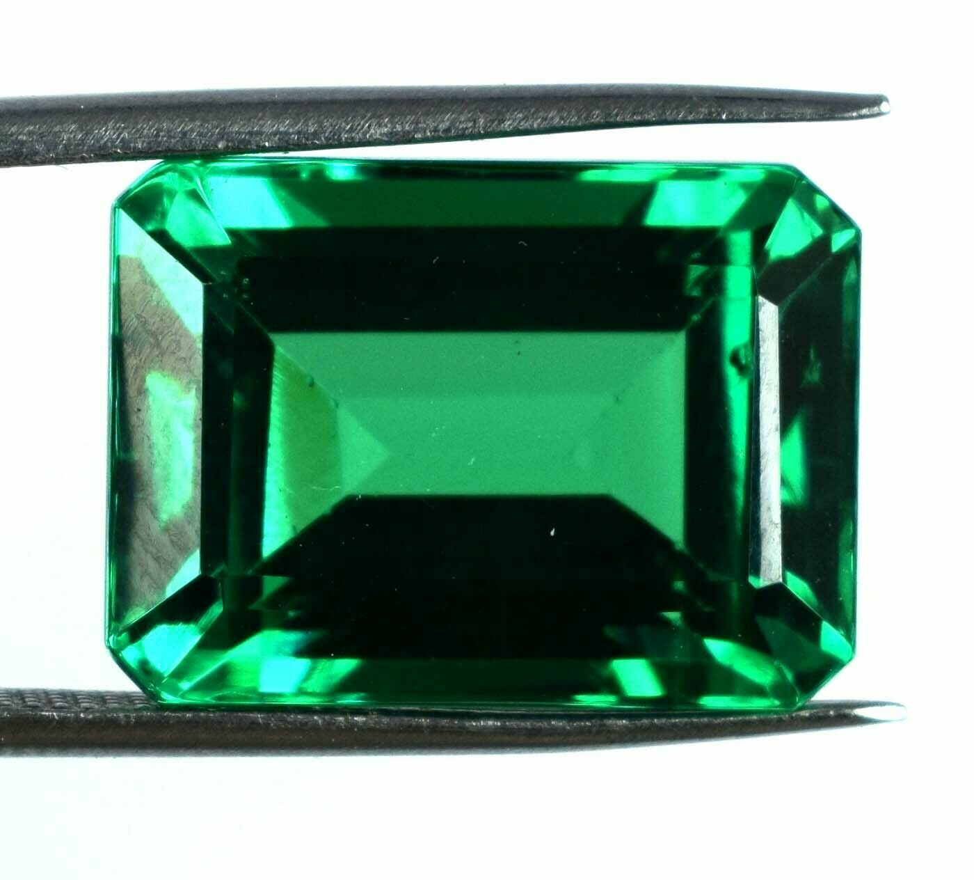 28 Ct Unheated Untreated Colombian Green Emerald Gemstone Certified OMF