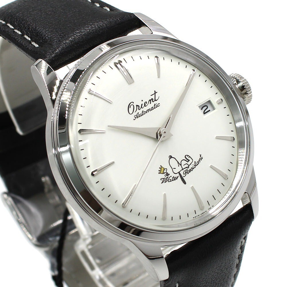 ORIENT RN AC0M16S Bambino 38 PEANUTS collaboration model wristwatch for men wome