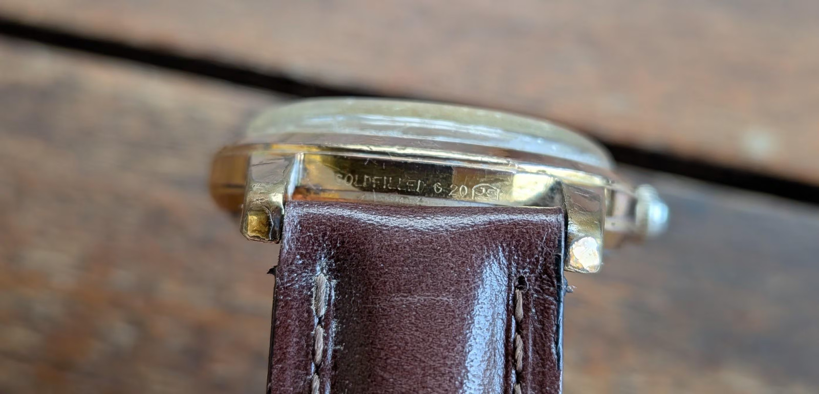 Vintage 1950s Baume 25j, gold filled watch,