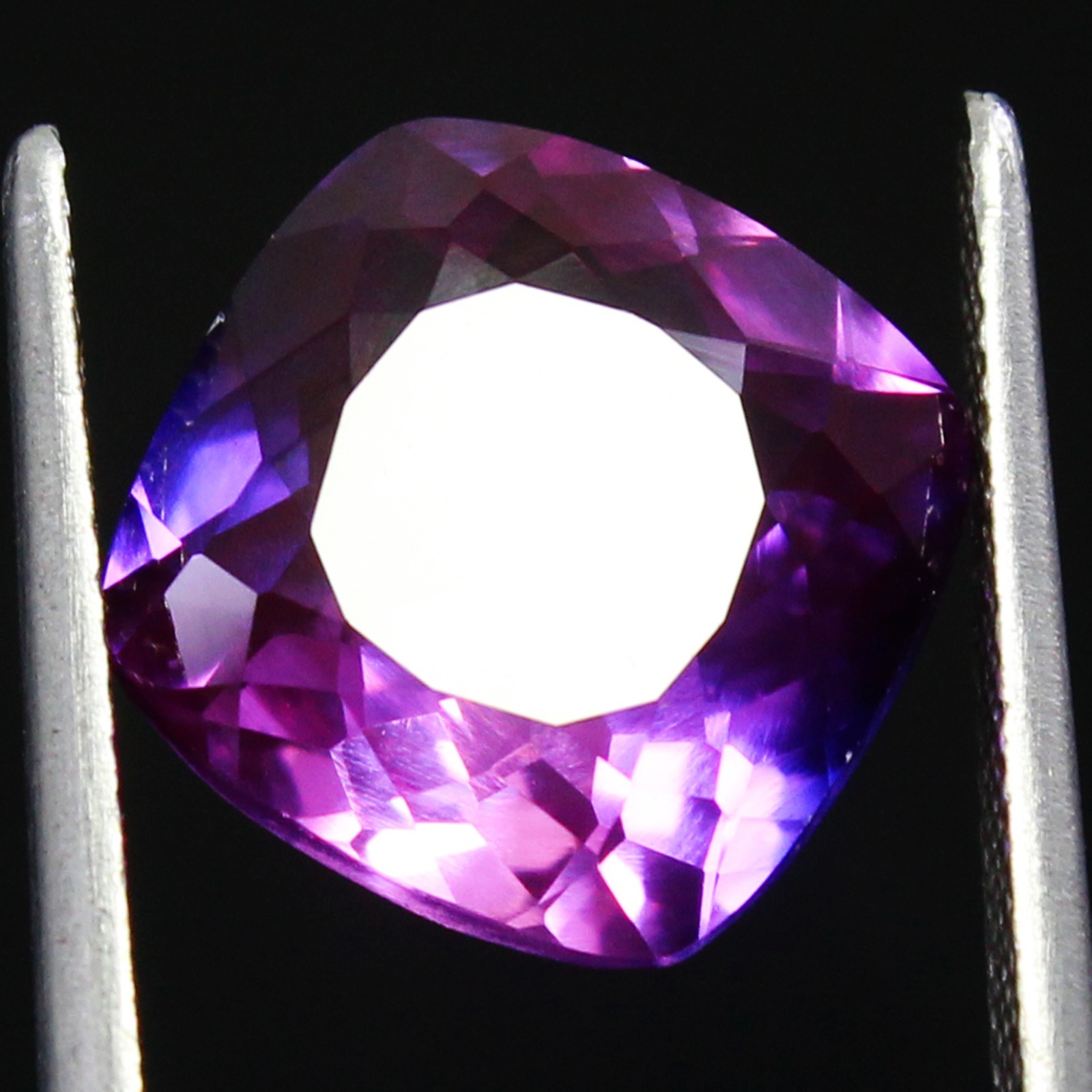 Natural 7.00 Ct Certified Sri Lanka Musgravite 11×11 MM Cushion Unheated Gems