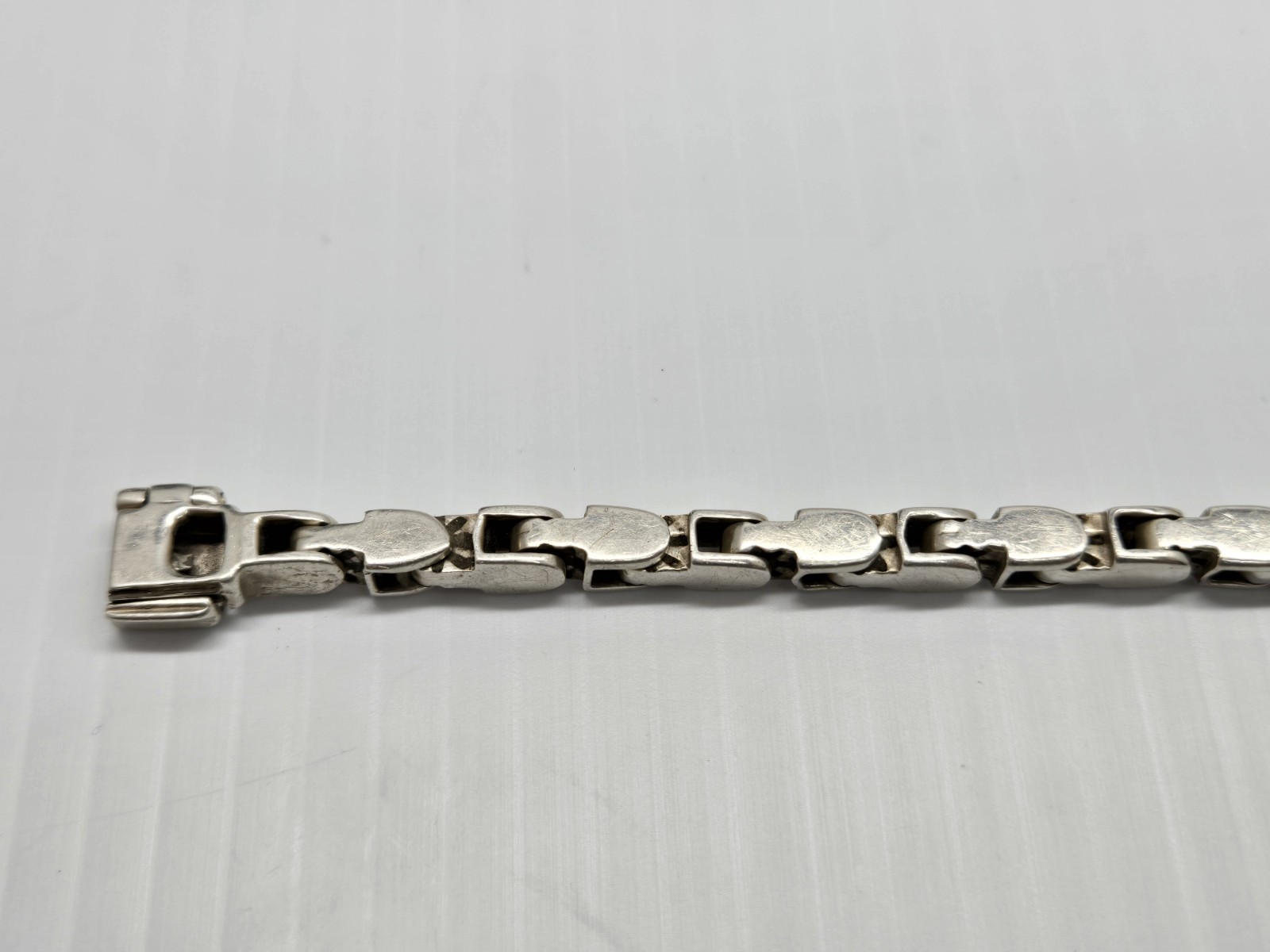 Sterling Silver Mens Heavy Link Bracelet | .925 | 9″ | 44.6 Grams | 5.7mm