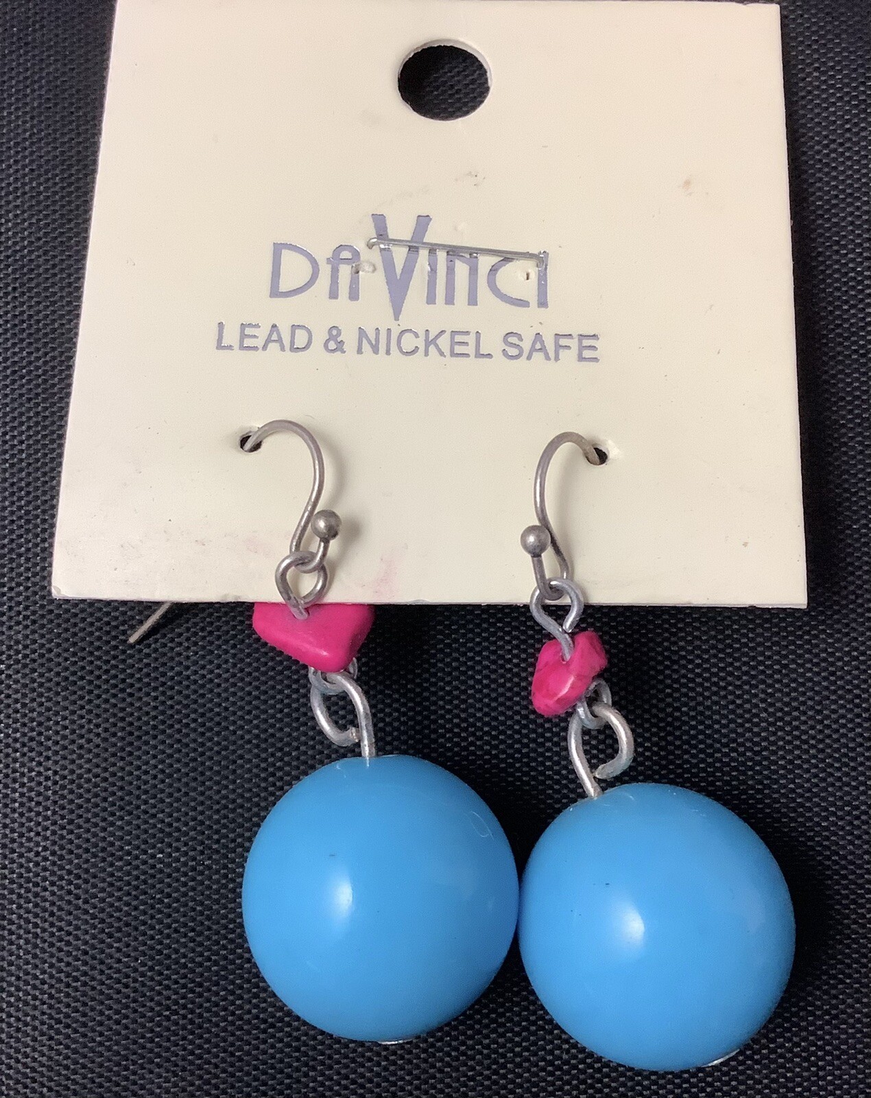 Da Vinci Lead And Nickel Free Fashion Blue Boho Earrings