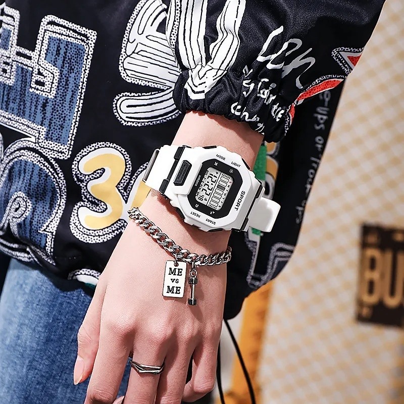 Electronic Watch Large Screen Sports Glow-in-the-dark Multi-functional