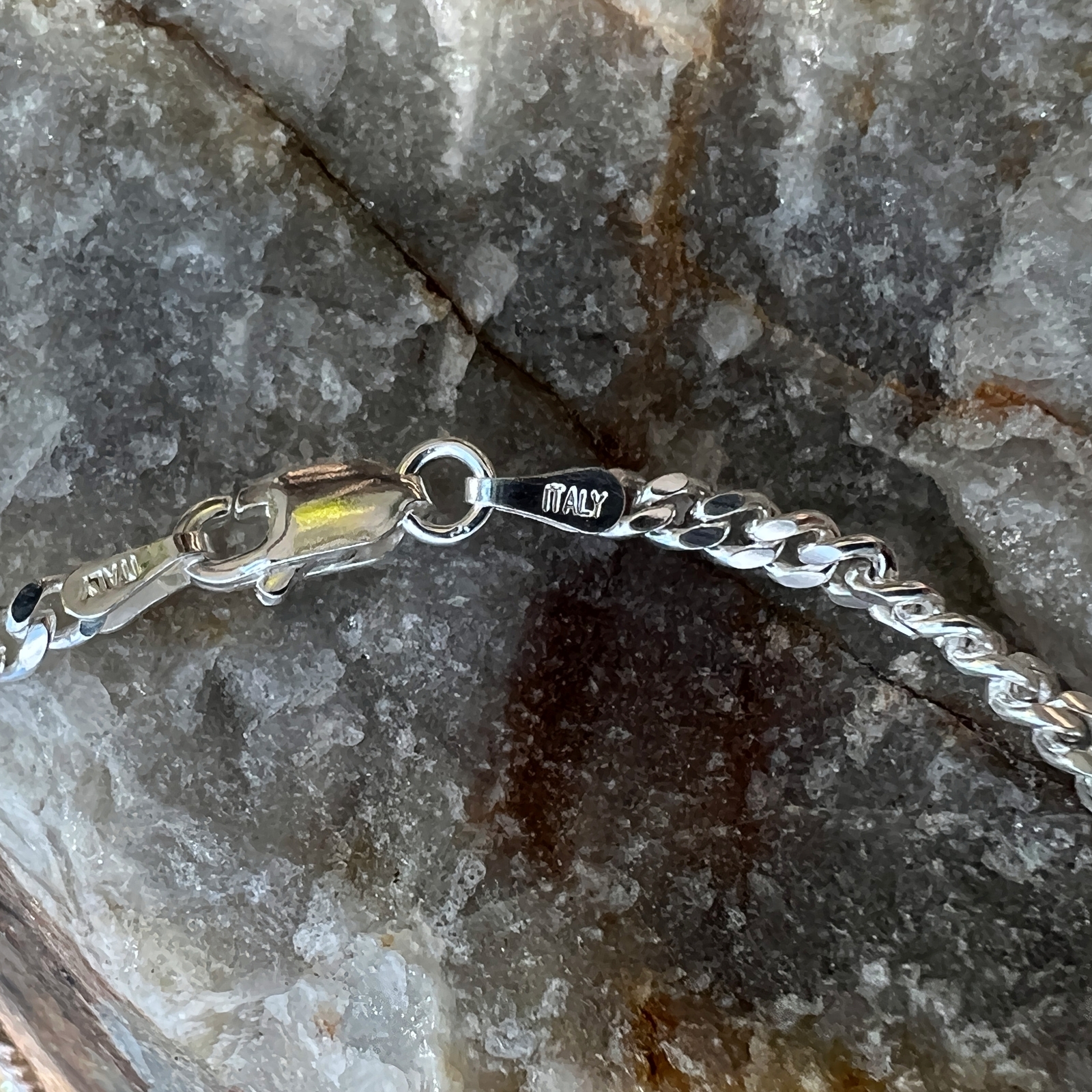 925 Sterling Silver VVS1 Moissanite 0.82CT Cross Miami Cuban Chain 3MM 16-30″