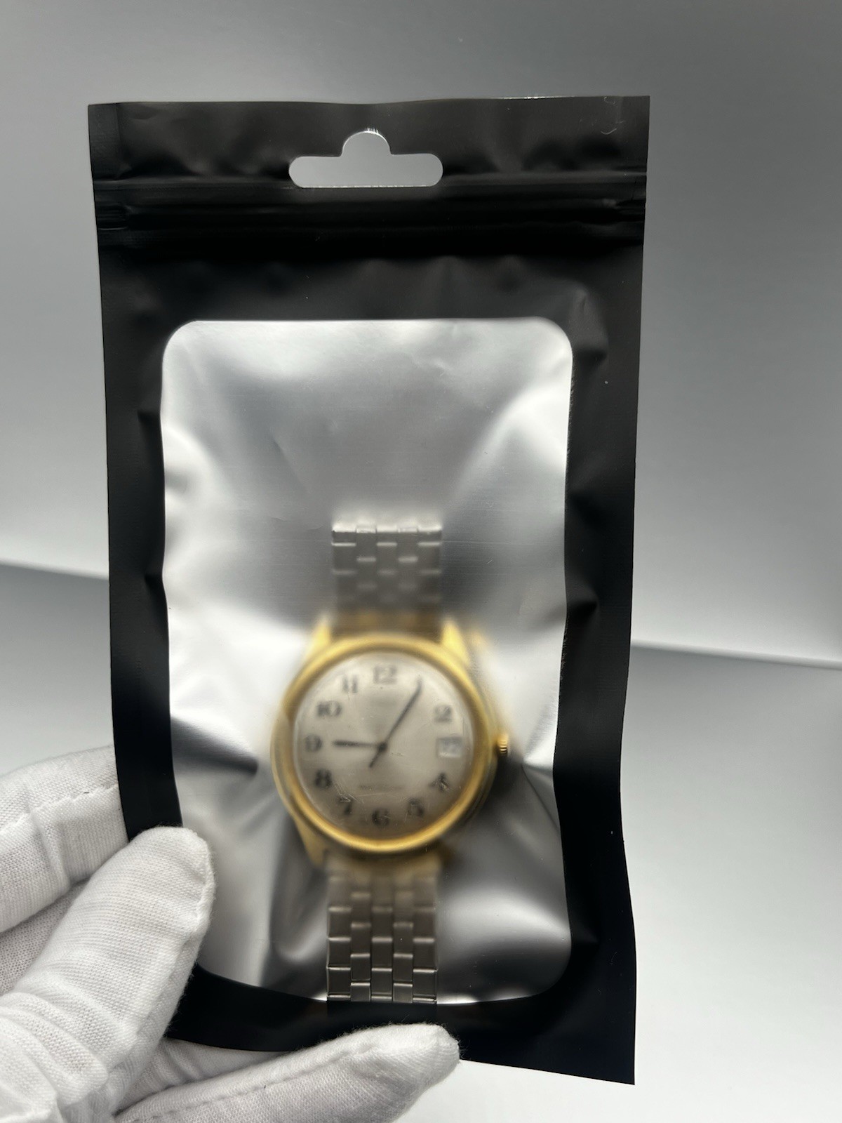 Men’s Vintage Timex Marlin Watch Gold Date England Dial Manual Wind (Read Desc)