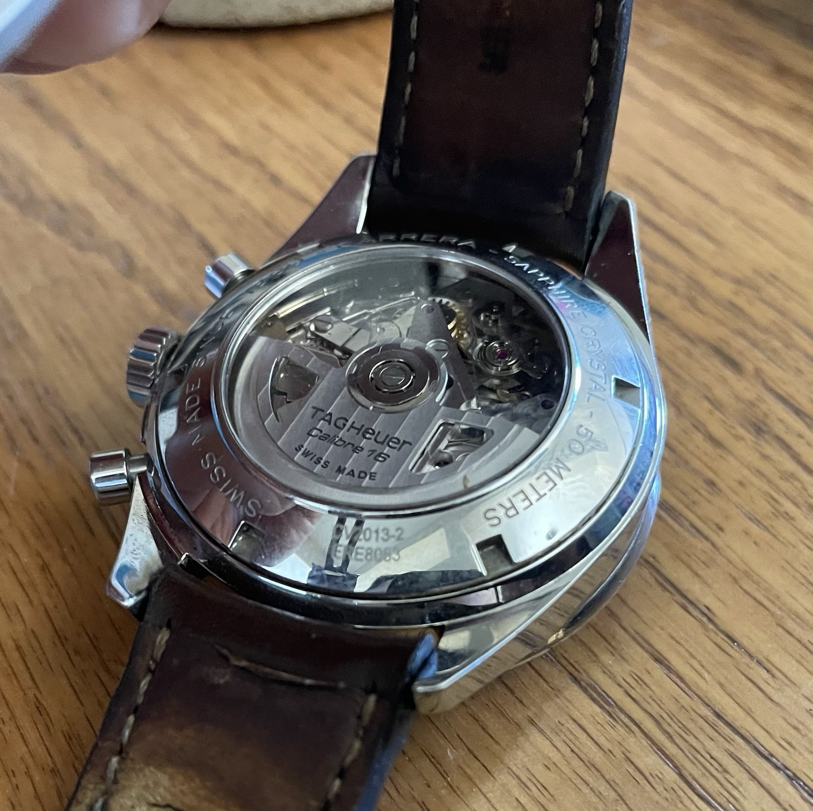 TAG Heuer Carrera Brown Men’s Watch – CV2013