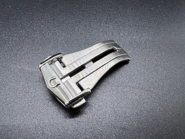 U.S. Seller! Omega Style Brushed Deployant Clasp – 18mm or 20mm