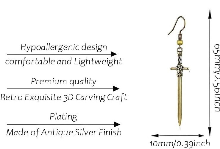 Boho Dangle Statement Earrings for Women Trendy Vintage Long Drop Summer