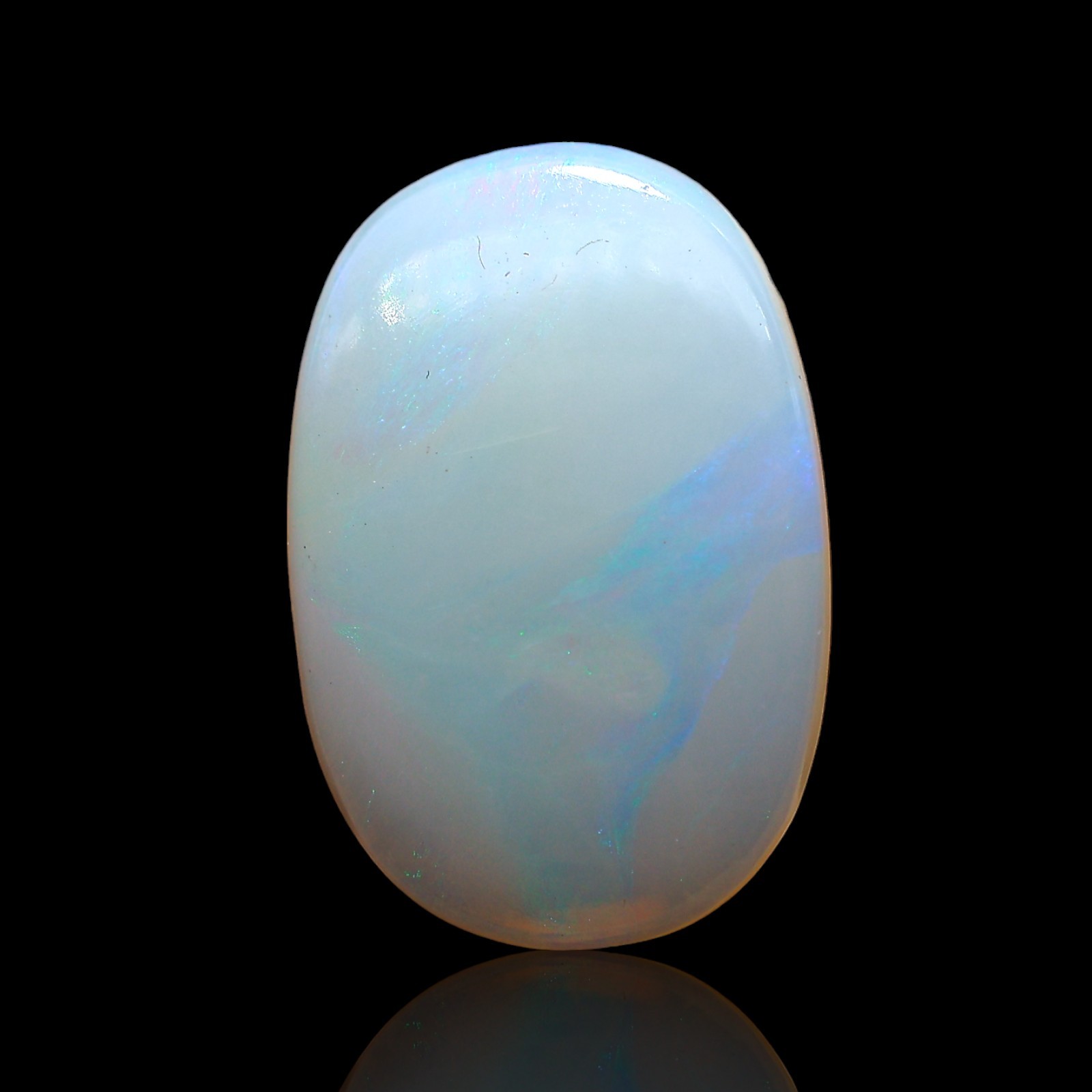3.00 Cts Natural Fire Opal Gemstone Oval Astrology Cabochon 16x11x2 mm