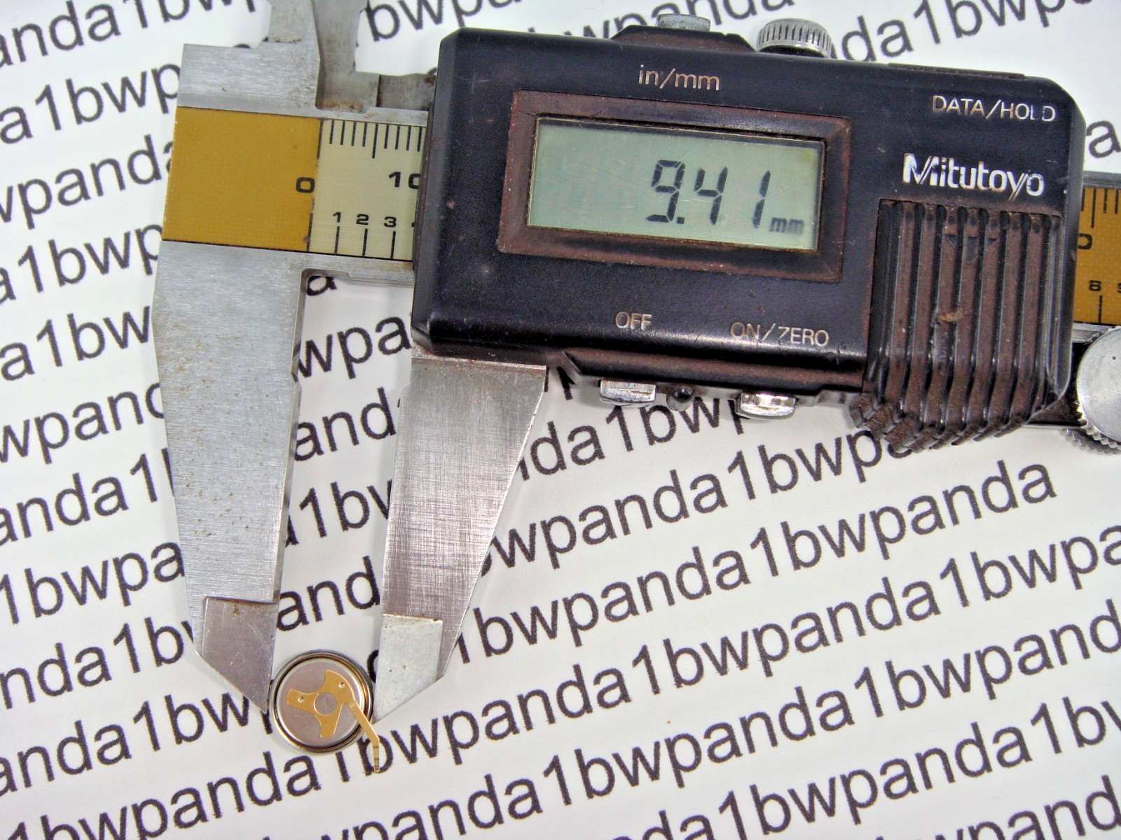 Genuine Citizen Capacitor Rechargeable-Battery Panasonic 295-34 #MT920/295-3400
