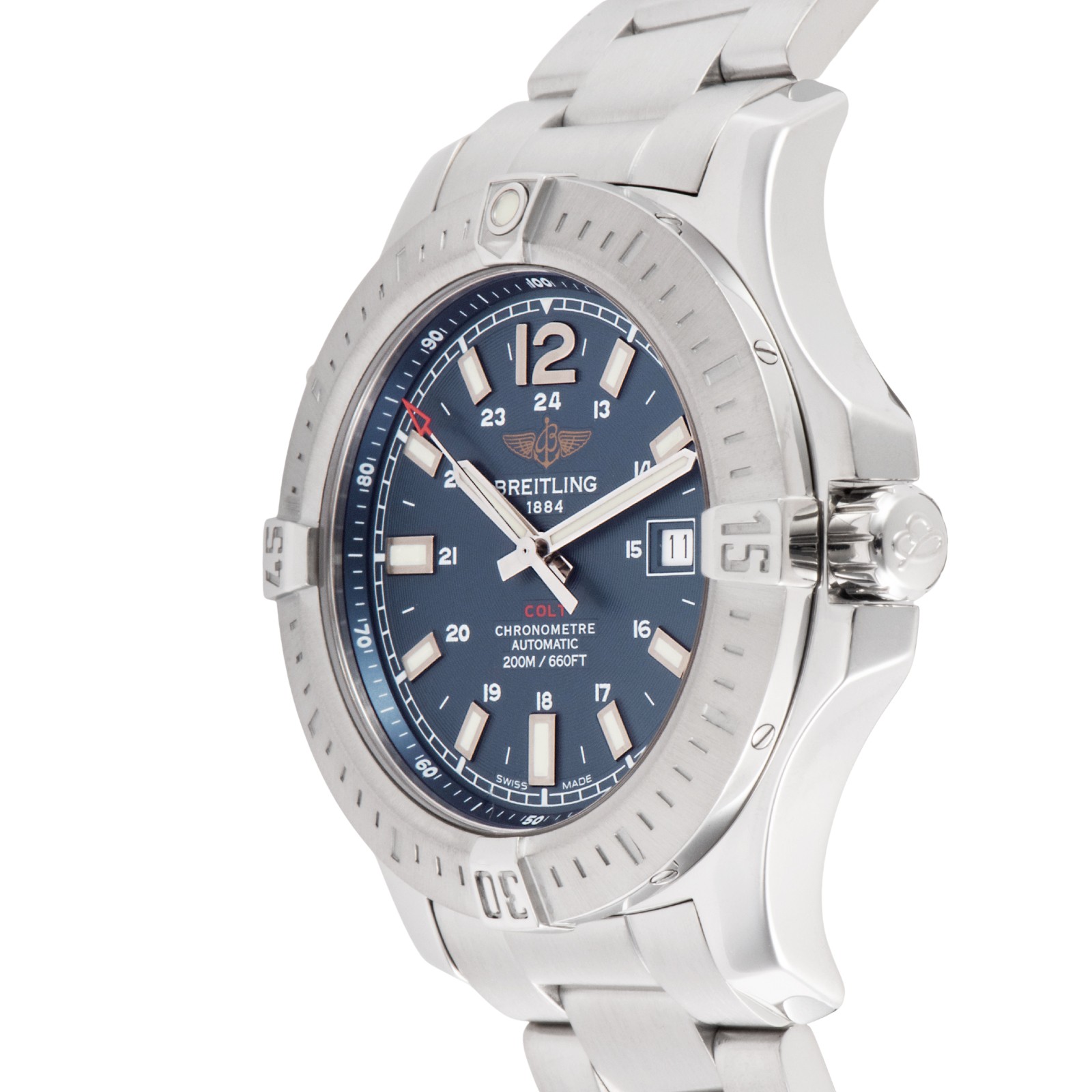 BREITLING Colt GMT A173C06PCS(A17388) Watches Stainless Free Shipping with Box