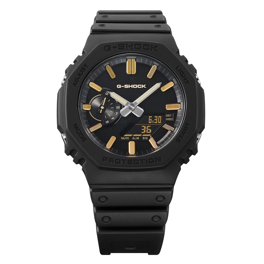 Watch CASIO G SHOCK GA 2100LXB 1A9JF LUXE BLACK Men’s Carbon Core Guard Structur