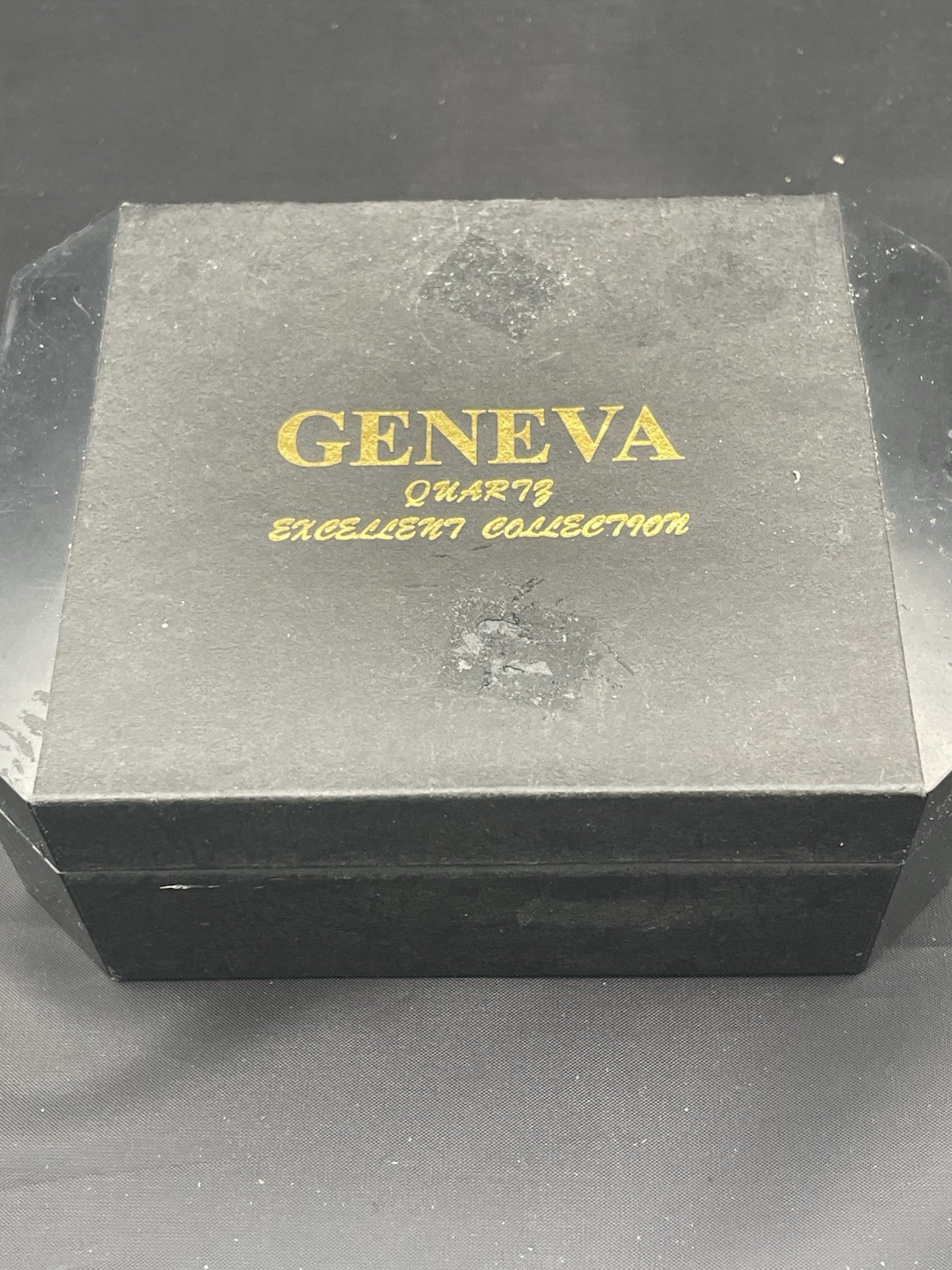 Vintage Geneva Quartz Excellent Collection His and Hers Watch Set Two-Tone Boxed