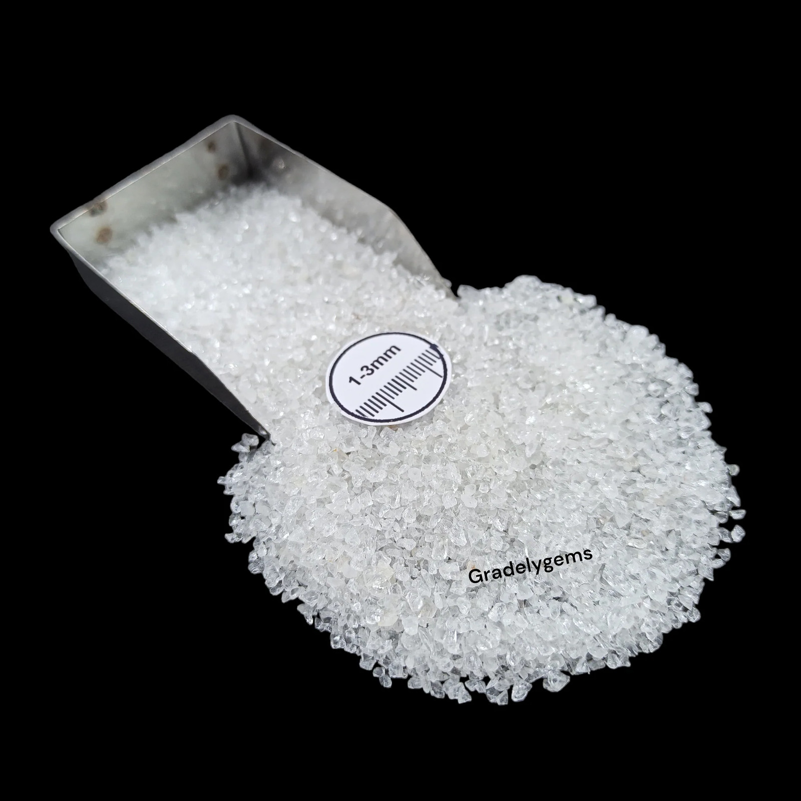 Crystal 1-3mm Gemstone Granules for Craft Bottles Inlay