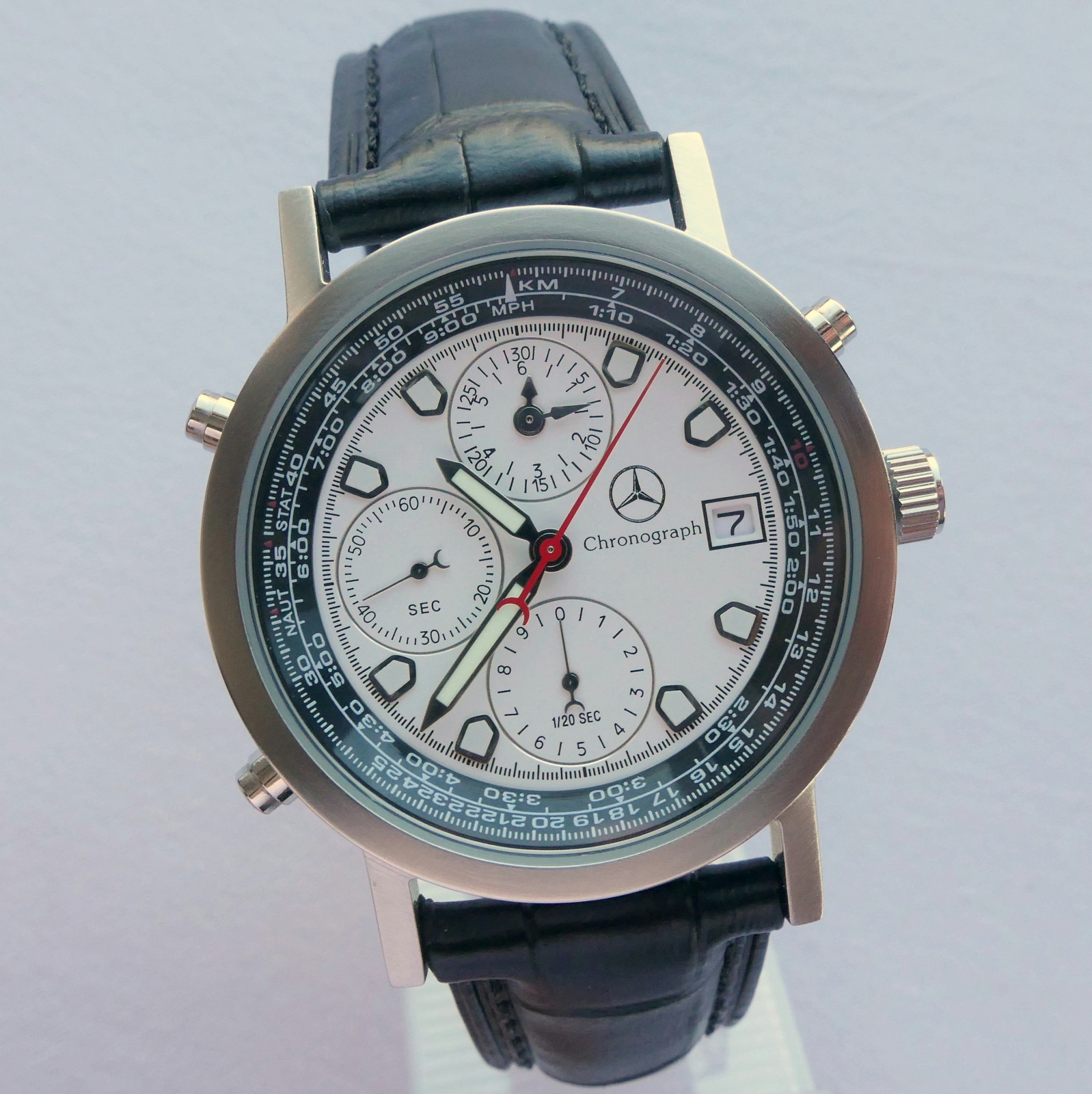 Mercedes Benz Classic Car Accessory Driver Made in Germany Watch Chronograph
