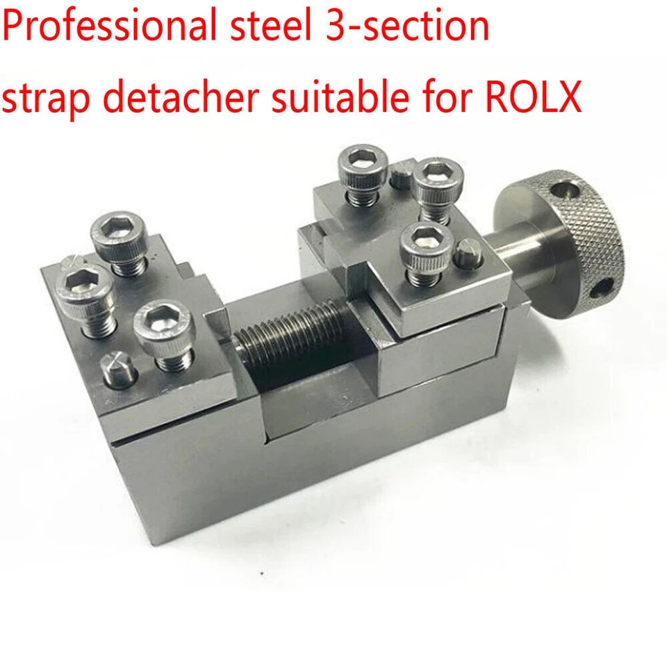 Metal Watch Bracelet Link Remover Tool for Rolex Repair,3 Bead Strap Machine