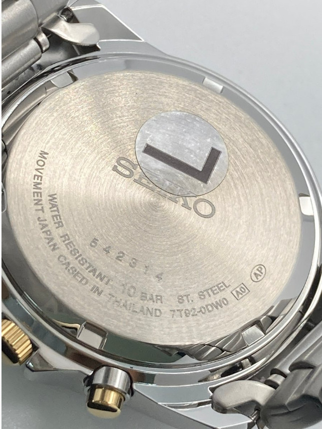 [MINT w/Box] Seiko Spirit SBTQ043 Chronograph 7T92-0DW0 Black Dial 100M Japan