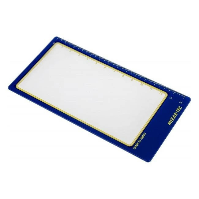 MIZAR-TEC Book Lens, 2x Magnification, Navy, RC-6N