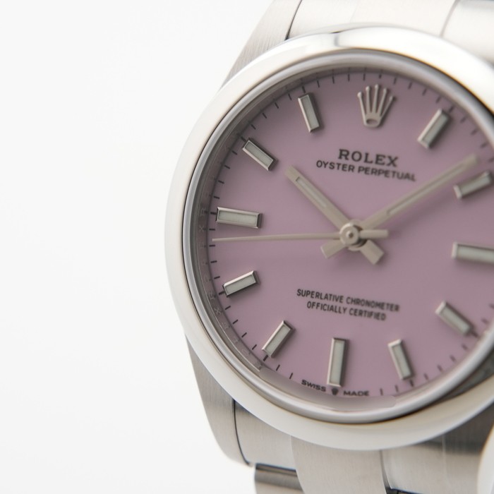 ROLEX Oyster Perpetual 31 277200 Candy Pink Warranty 2021 Box/Paper