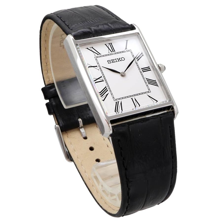 SEIKO SWR049 Men’s Quartz Dress Watch Silver White Dial Casual Business