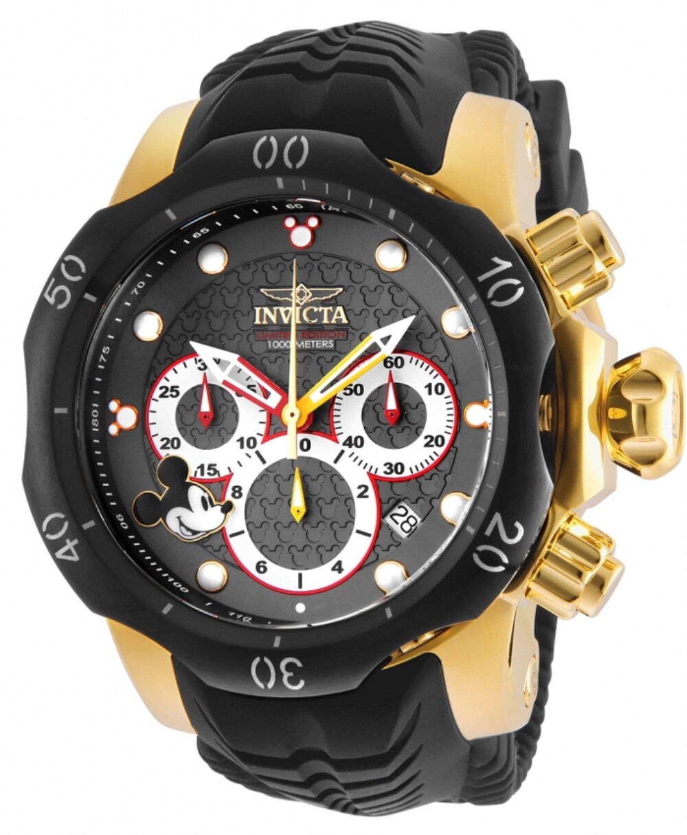 Invicta 23165 Disney® Mickey Venom Sea Dragon Lmtd Ed Chronograph Mens Watch