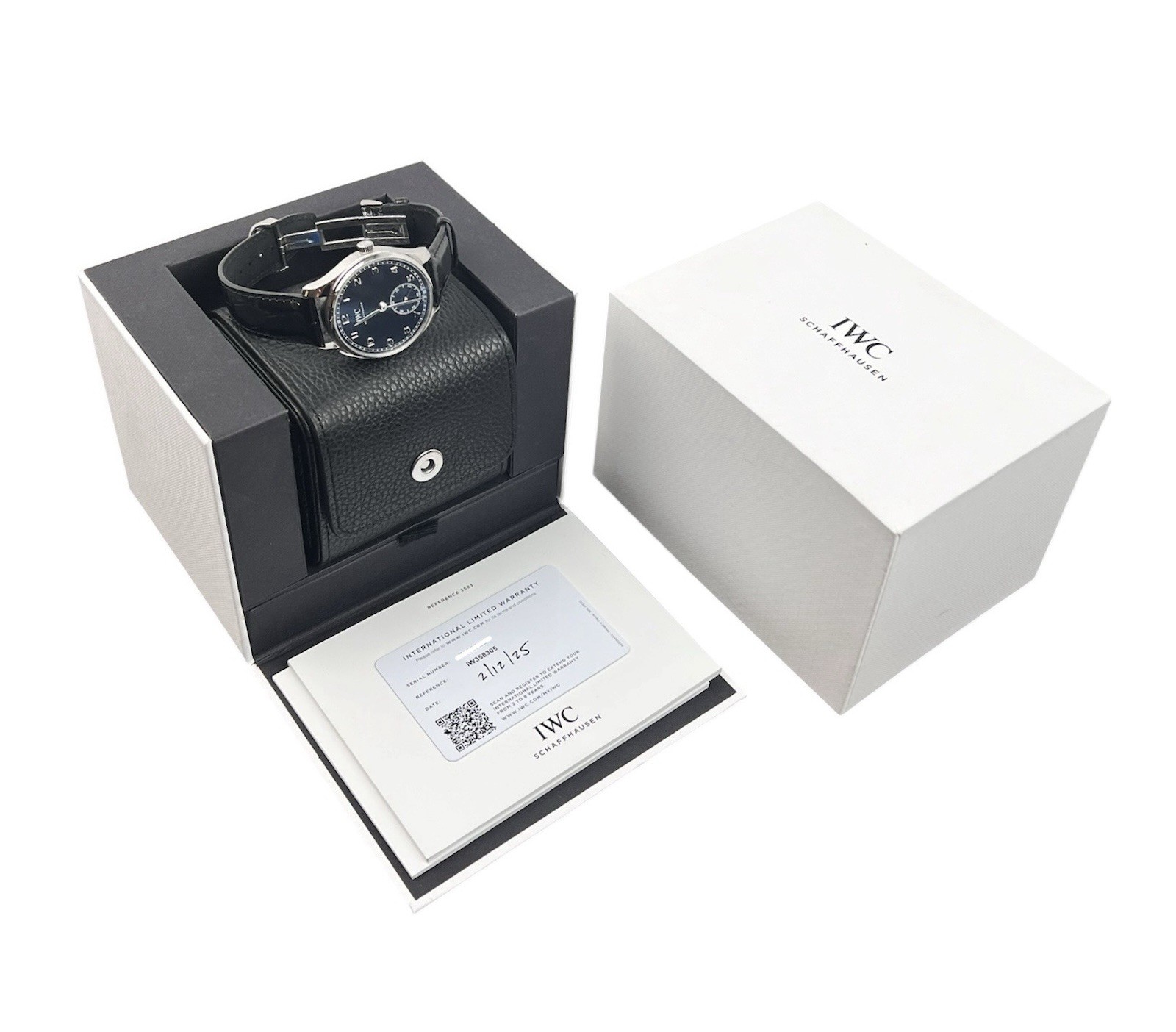 IWC Portugieser Blue Dial Stainless Steel 40mm Automatic Men’s Watch IW358305